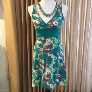 Patagonia Jersey Sleeveless Flowered Sundress